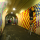 Illustration for article titled This Subway Tunnel Looks Like A Portal To A Psychedelic Fantasy World